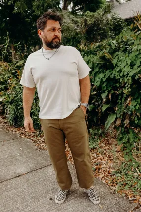 11oz Herringbone Work Pants - Khaki IH-735-KHA