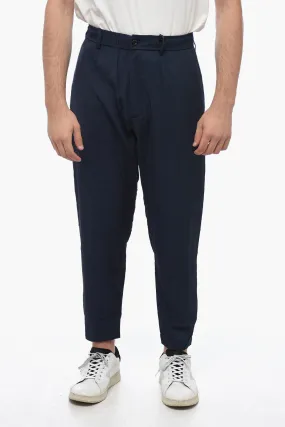 4SDesigns Twill Chino Pants with Drawstring