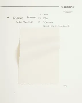 6-50788 Garment Dyed Stretch Cordura Chino