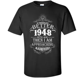 69 Years Old 1948 Vintage Awesome T-Shirt Gift Birthday