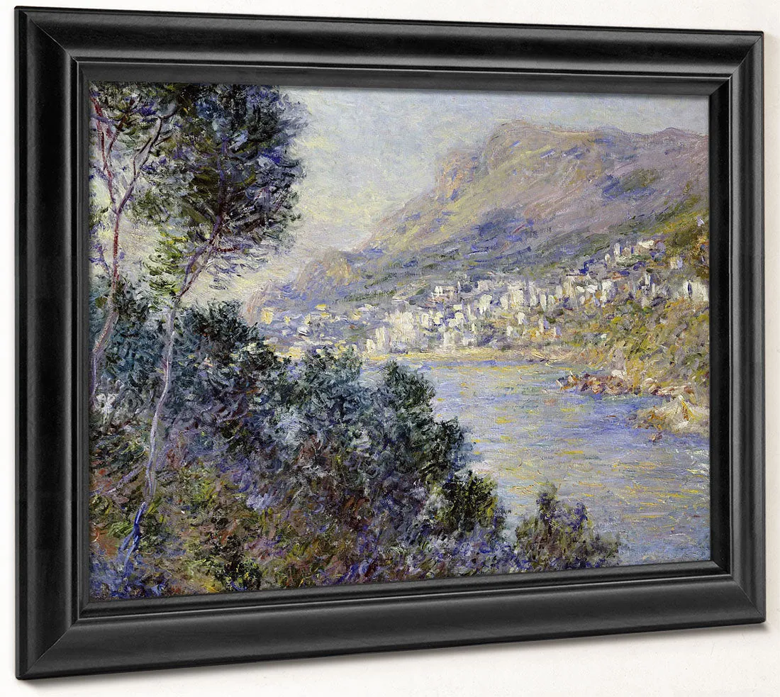 A View Of Cape Martin, Monte Carlo By Claude Monet