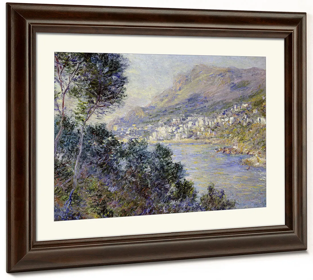 A View Of Cape Martin, Monte Carlo By Claude Monet