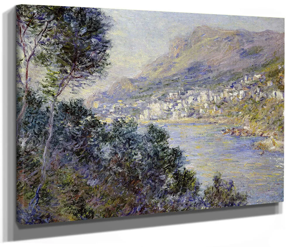 A View Of Cape Martin, Monte Carlo By Claude Monet