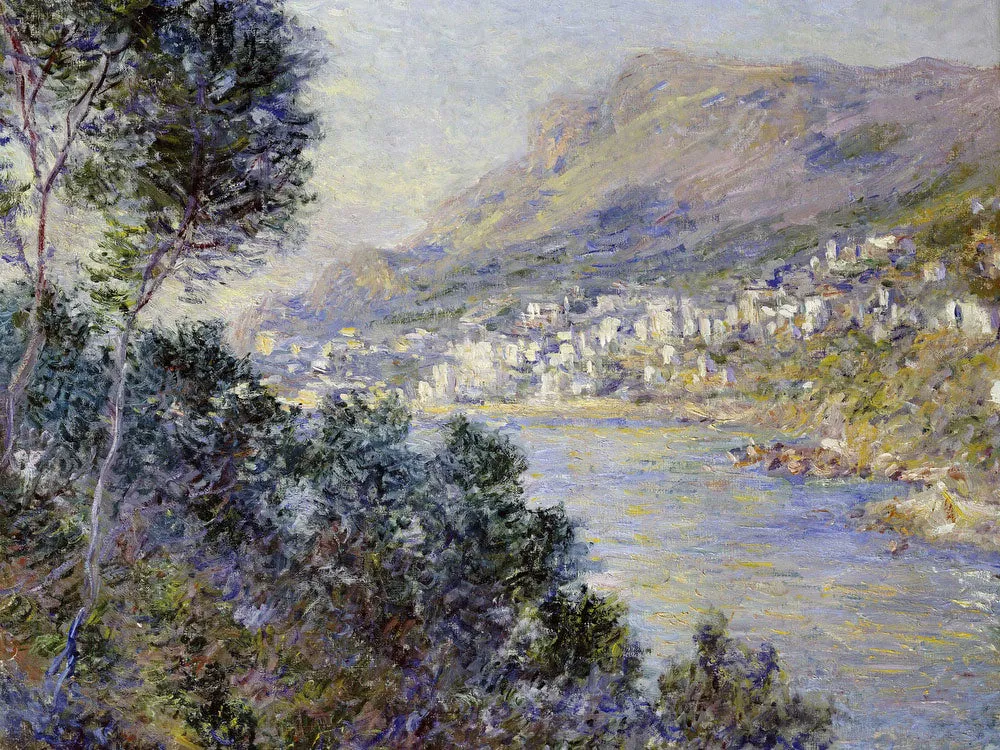 A View Of Cape Martin, Monte Carlo By Claude Monet