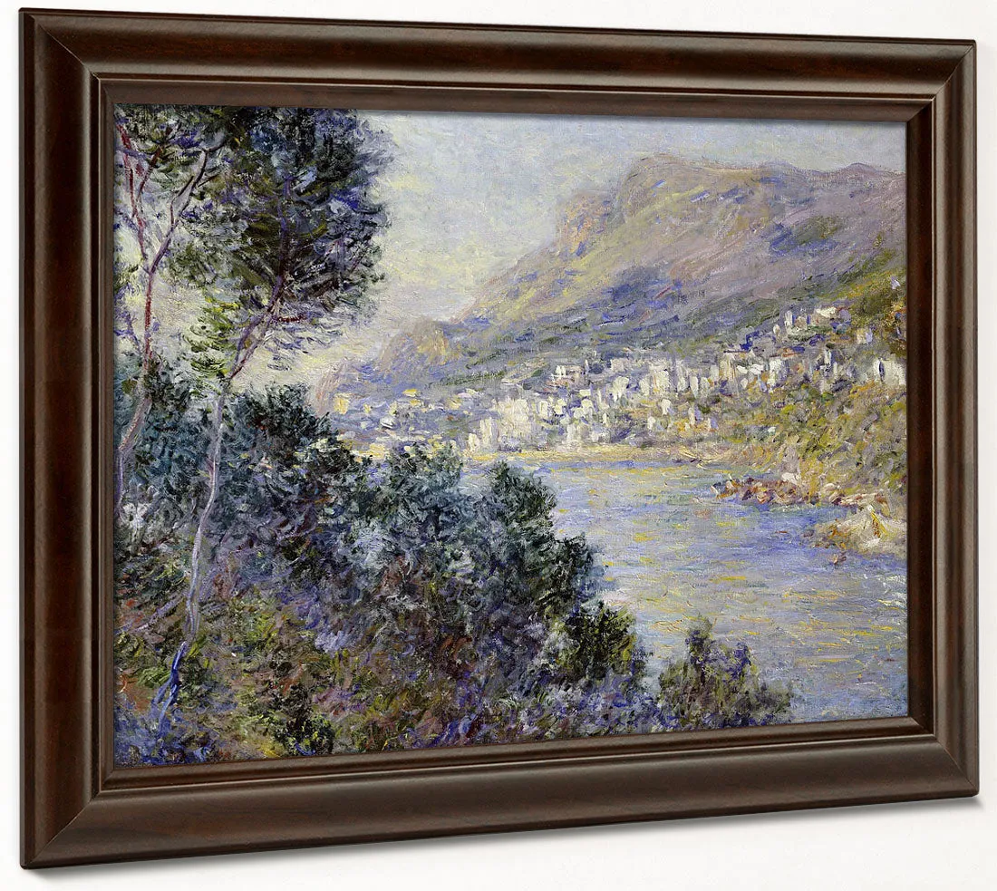 A View Of Cape Martin, Monte Carlo By Claude Monet