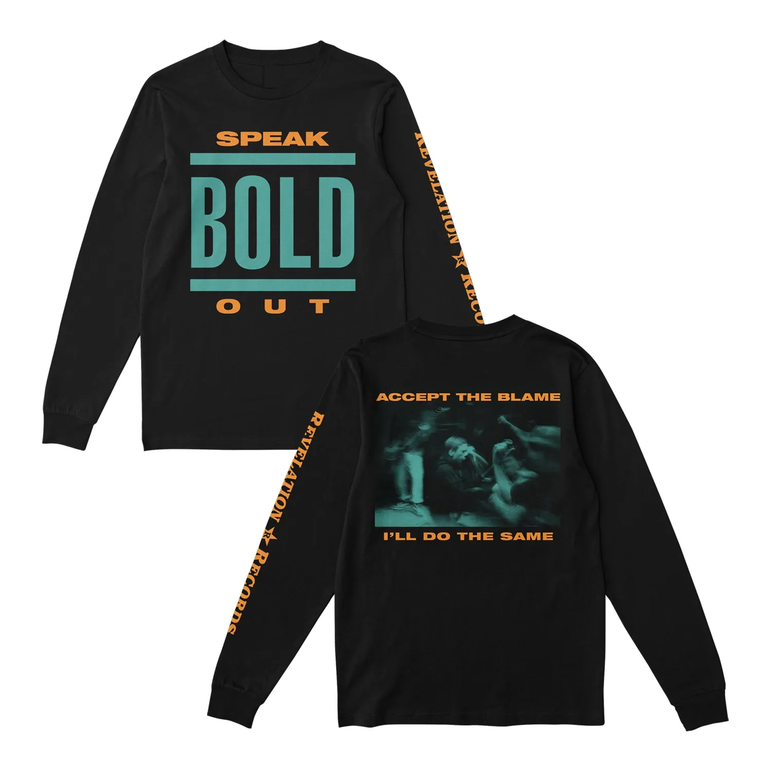 Accept The Blame Black Long Sleeve