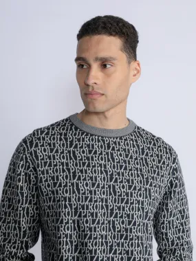 All-over print pullover Frankfort