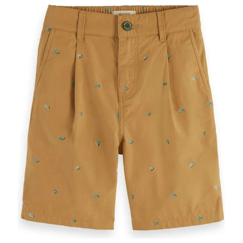 All-Over Printed Peached Chino