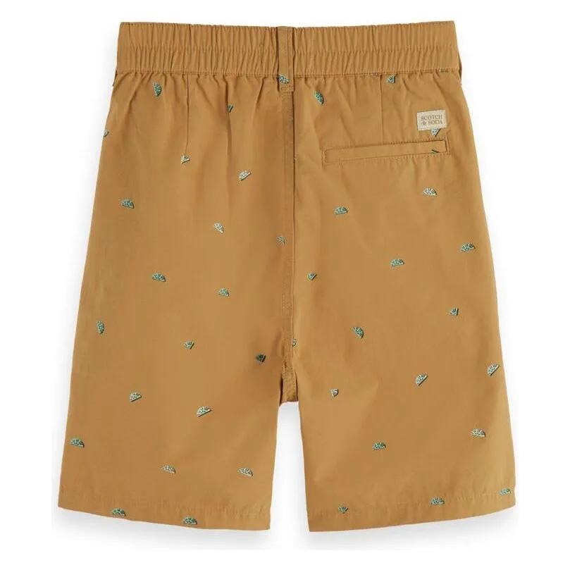 All-Over Printed Peached Chino