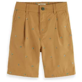 All-Over Printed Peached Chino