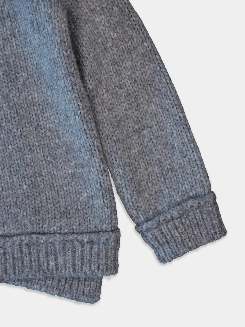 Alpaca Wool V-Neck Jumper