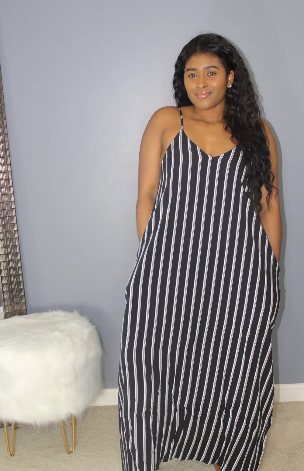 Always Ready | Maxi Dress (Striped)