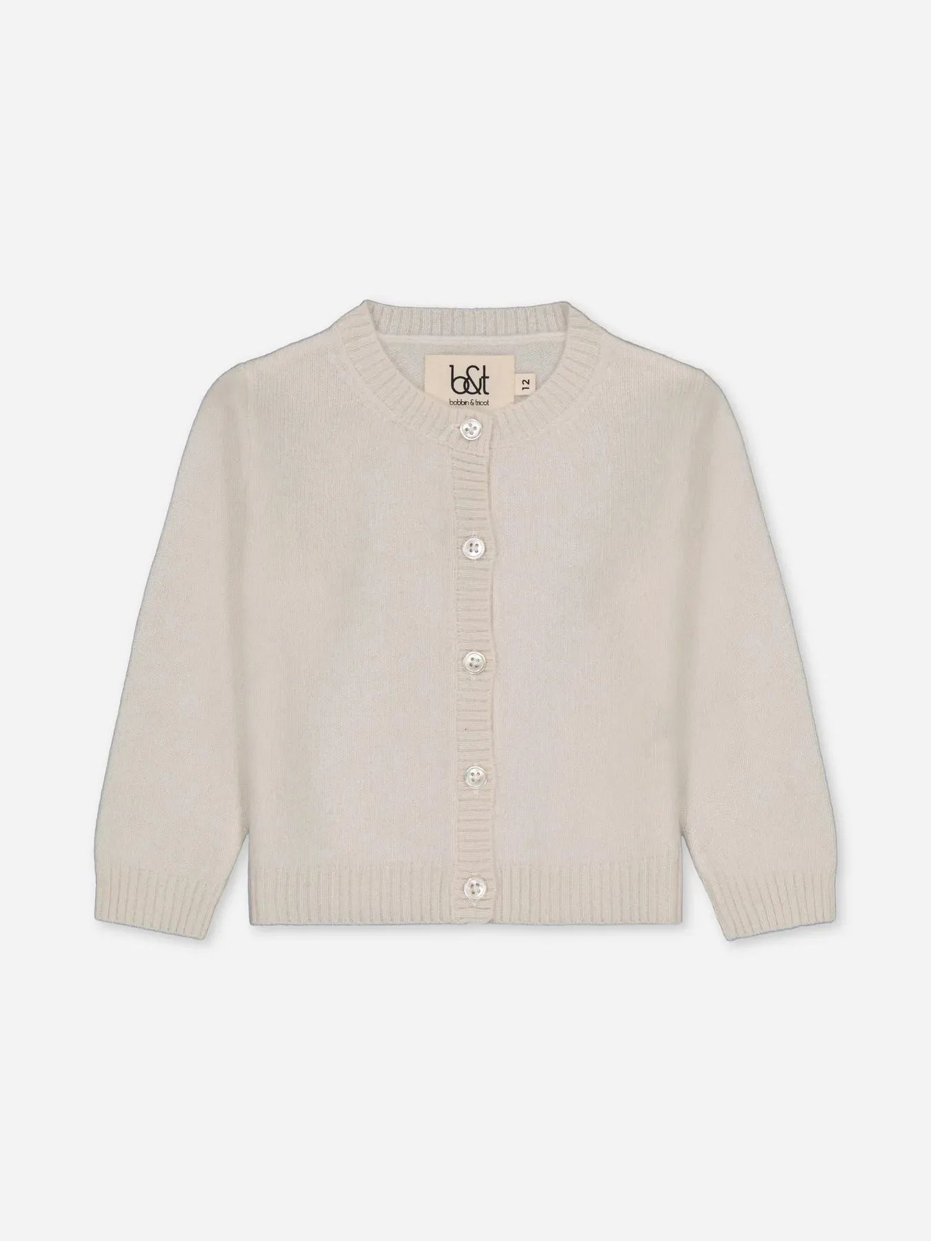 Baby's Cashmere Cardigan Ivory
