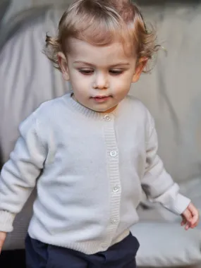 Baby's Cashmere Cardigan Ivory