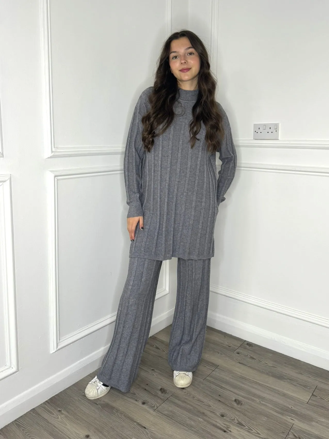 Bella Co-Ord - Grey