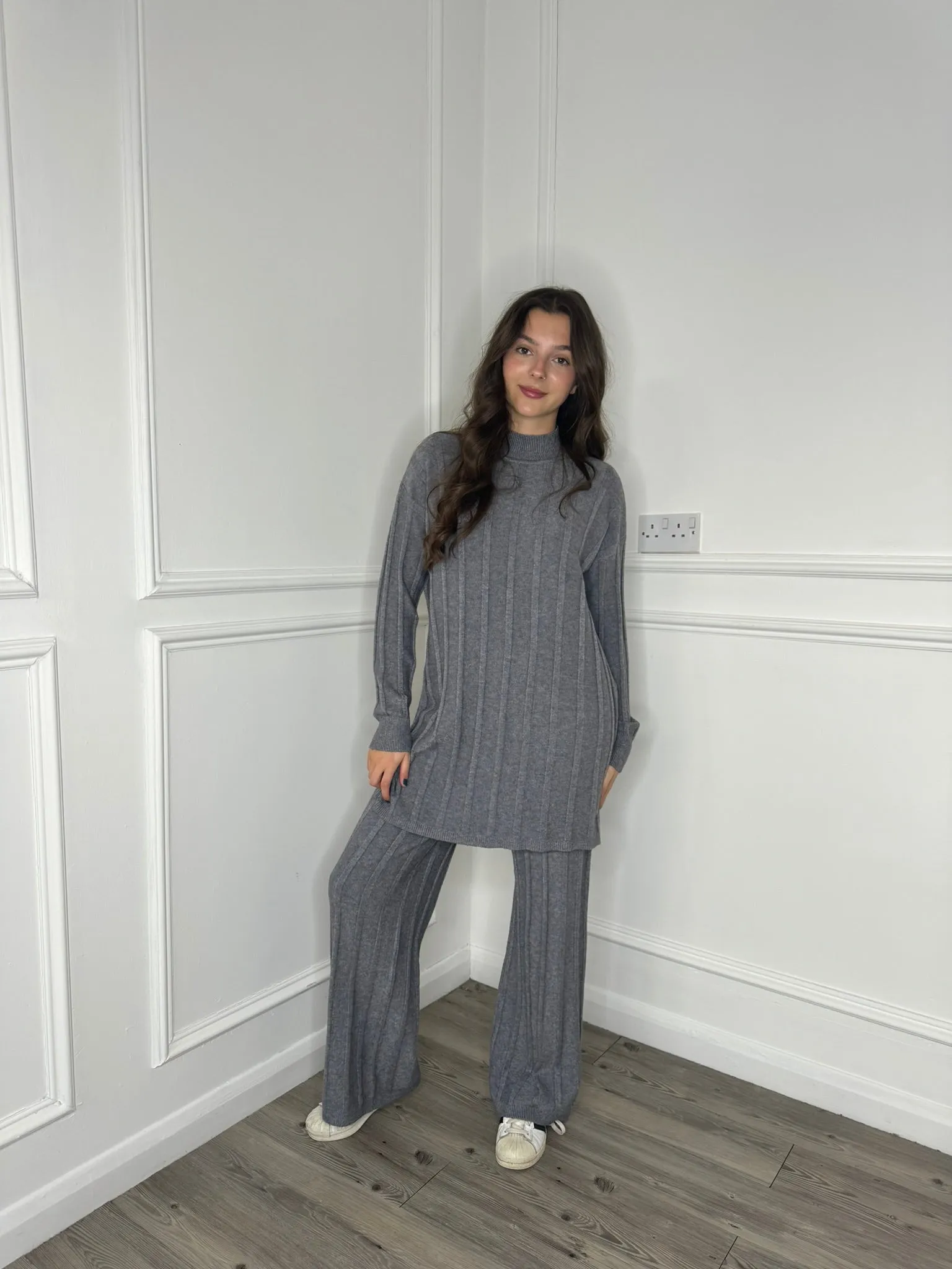 Bella Co-Ord - Grey