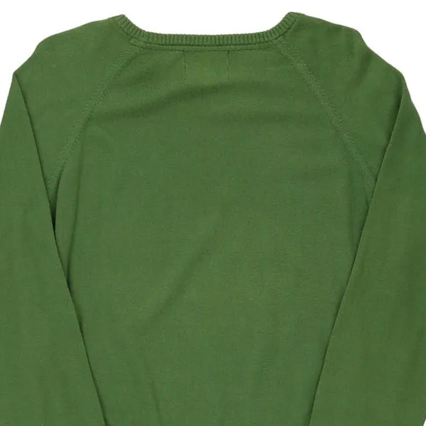 Best Company Jumper - Medium Green Cotton Blend