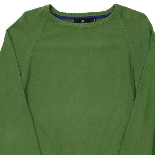 Best Company Jumper - Medium Green Cotton Blend