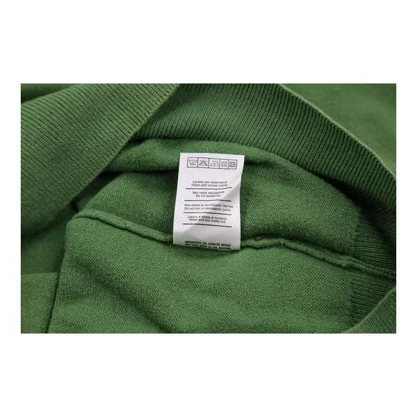 Best Company Jumper - Medium Green Cotton Blend