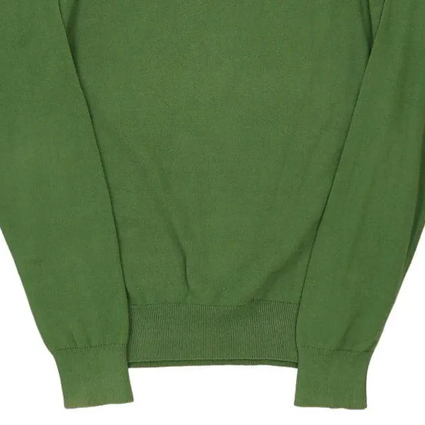 Best Company Jumper - Medium Green Cotton Blend
