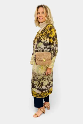 Bloom Mist Mohair Alpaca Jacquard Coat
