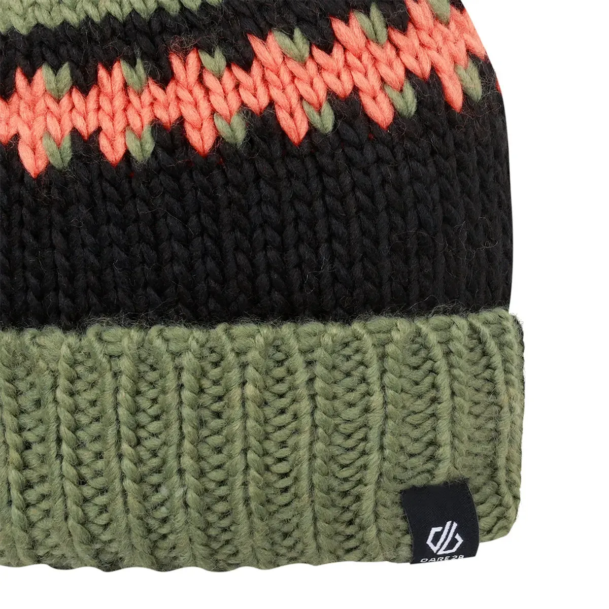 Boffin Bobble Hat - Olive Green