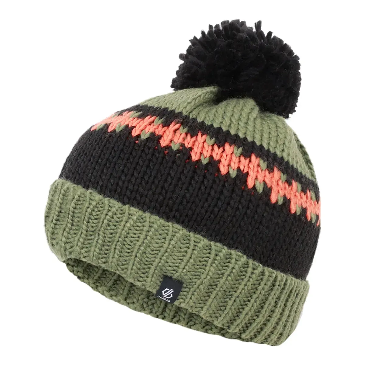 Boffin Bobble Hat - Olive Green