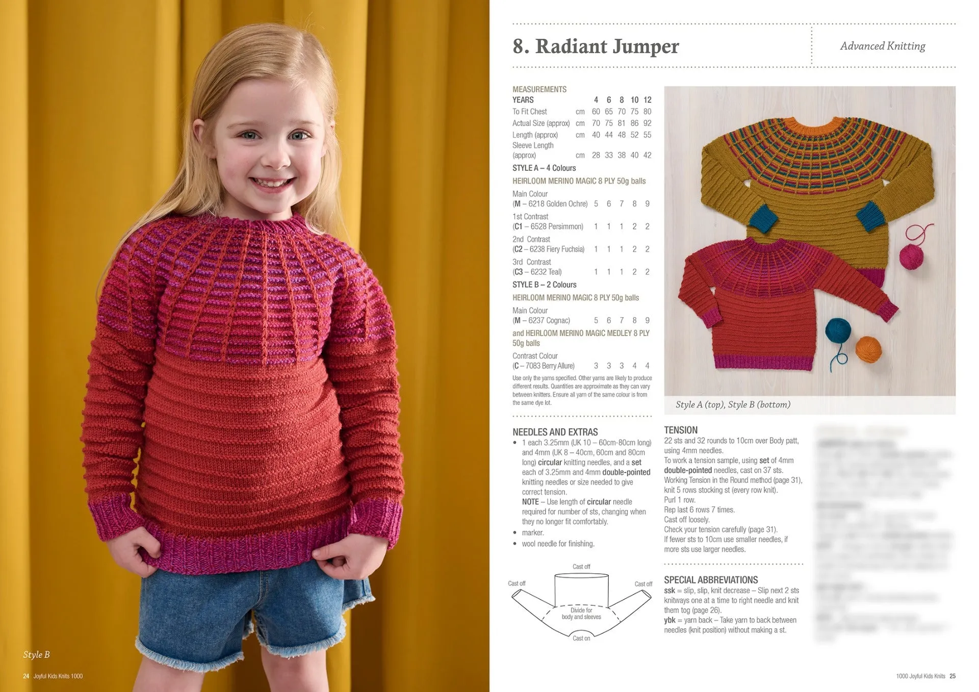 Book 1000 - Heirloom Joyful Kids Knits 8 Ply