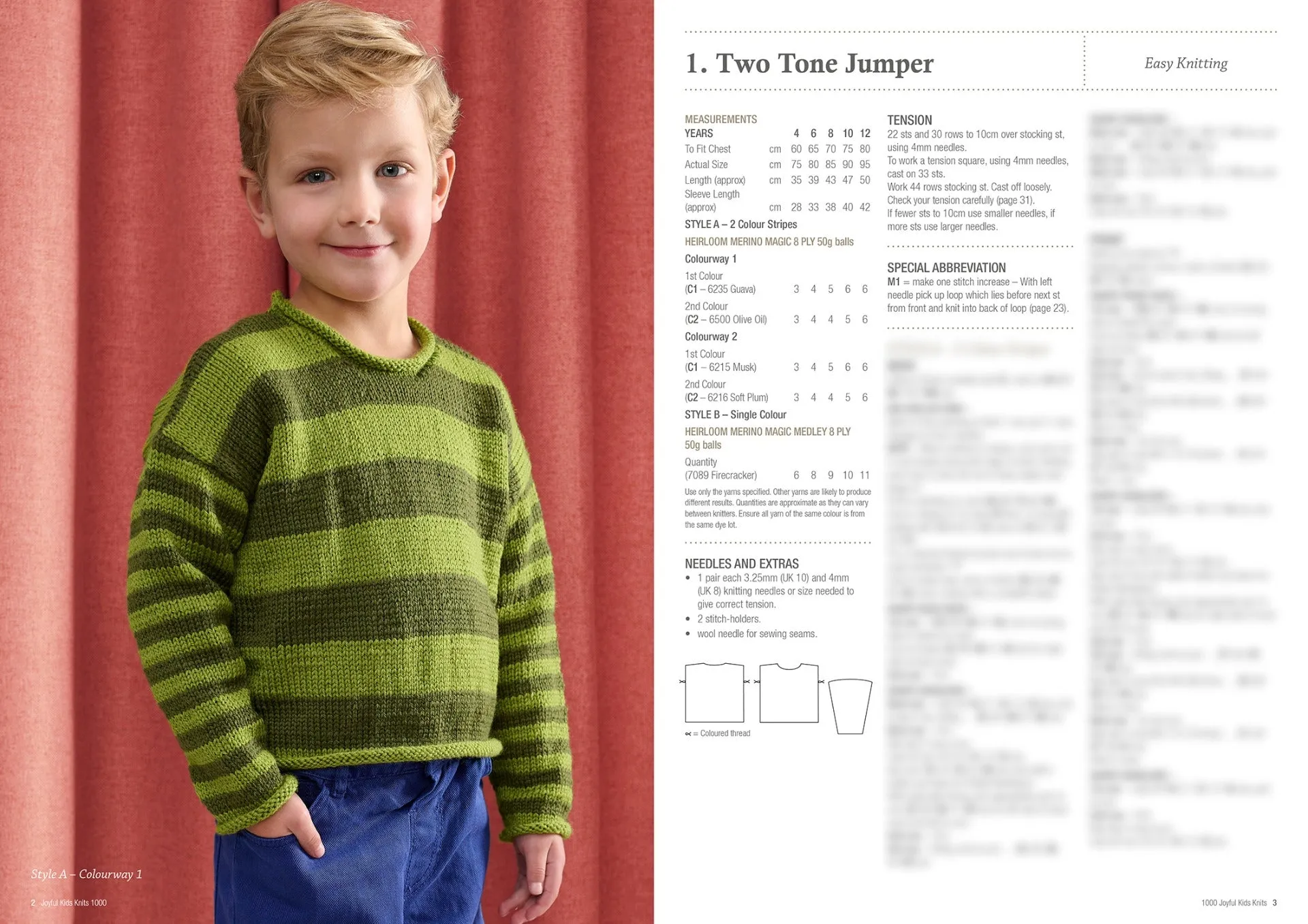 Book 1000 - Heirloom Joyful Kids Knits 8 Ply
