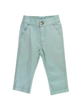 BOYS ANTIQUE BLUE STRAIGHT CHINO PANTS