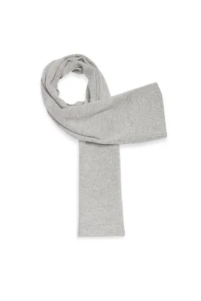 Bréauté wool scarf - SAINT JAMES 48N1W (GRIS CLAIR/ECRU)