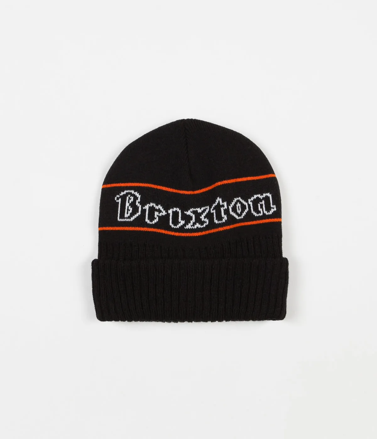 Brixton Proxy Beanie - Black / Orange