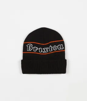 Brixton Proxy Beanie - Black / Orange