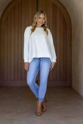 Brodie Sweater | White | FINAL SALE