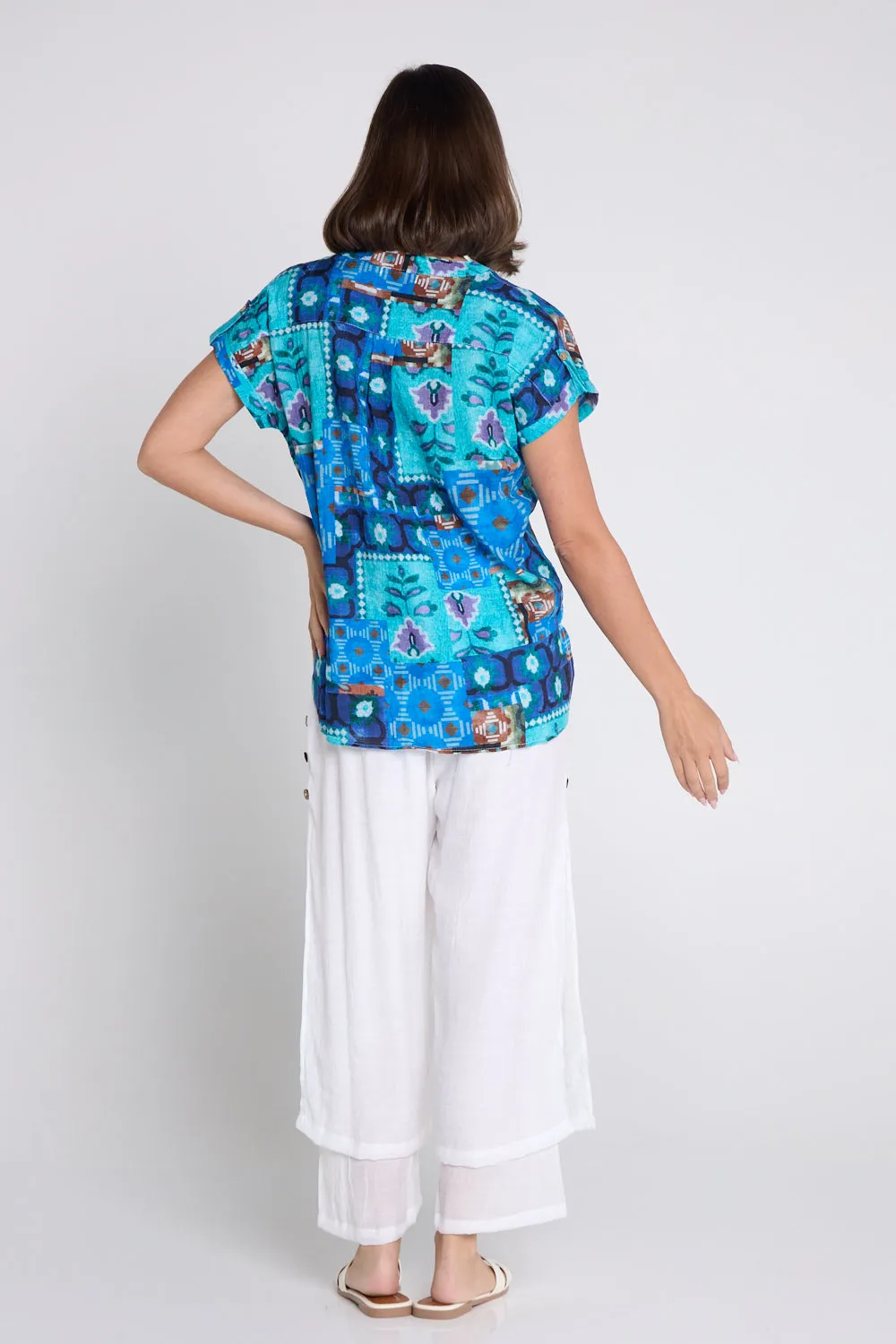 Brooke Layered Pants - White