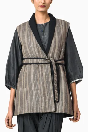 Brown Chairo Quilted Jacket