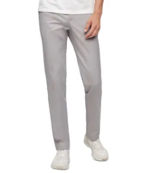 Calvin Klein Mens Modern fit Dress Pants 30 / 30 Grey Solid Stretch