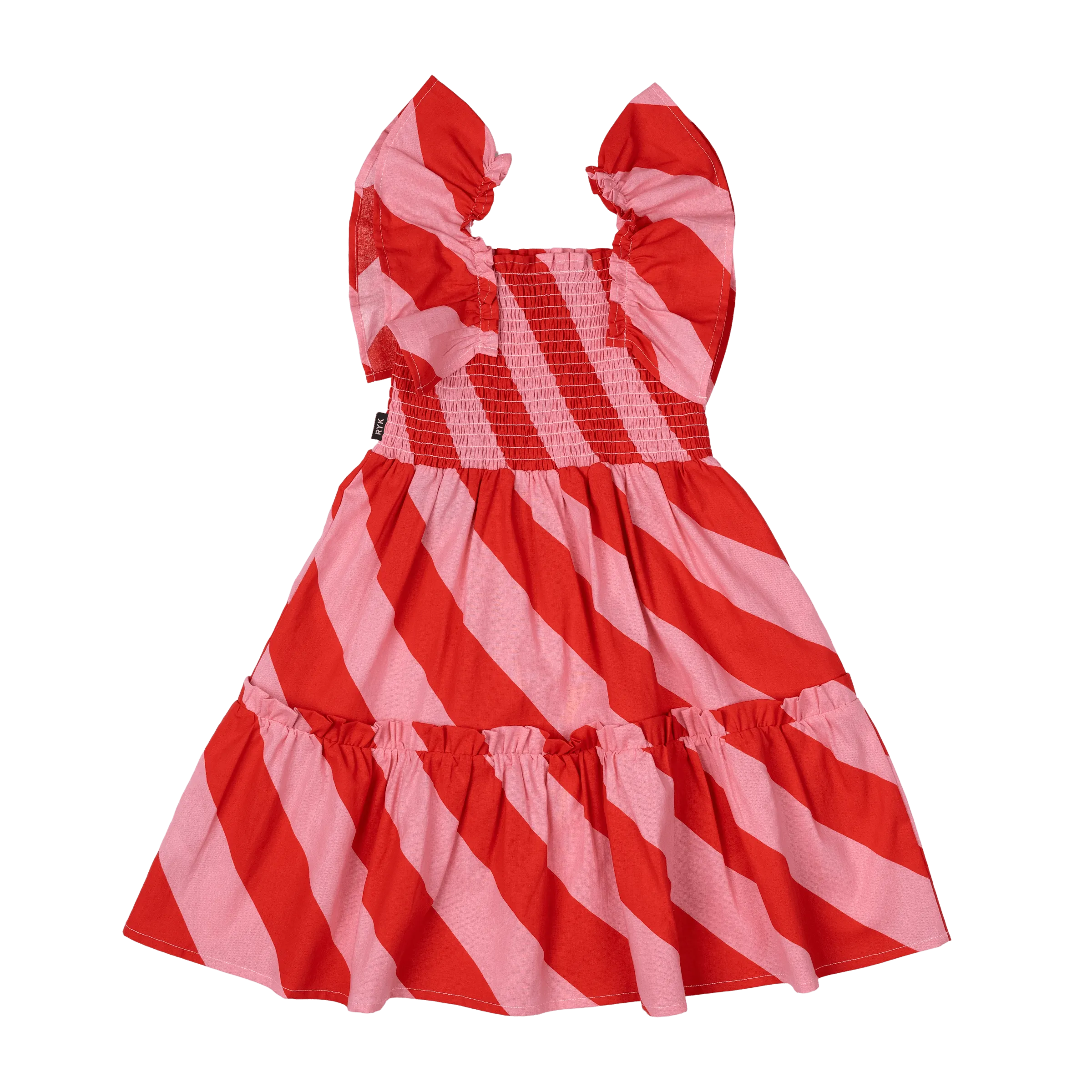 Candy Wrap Shirred Dress
