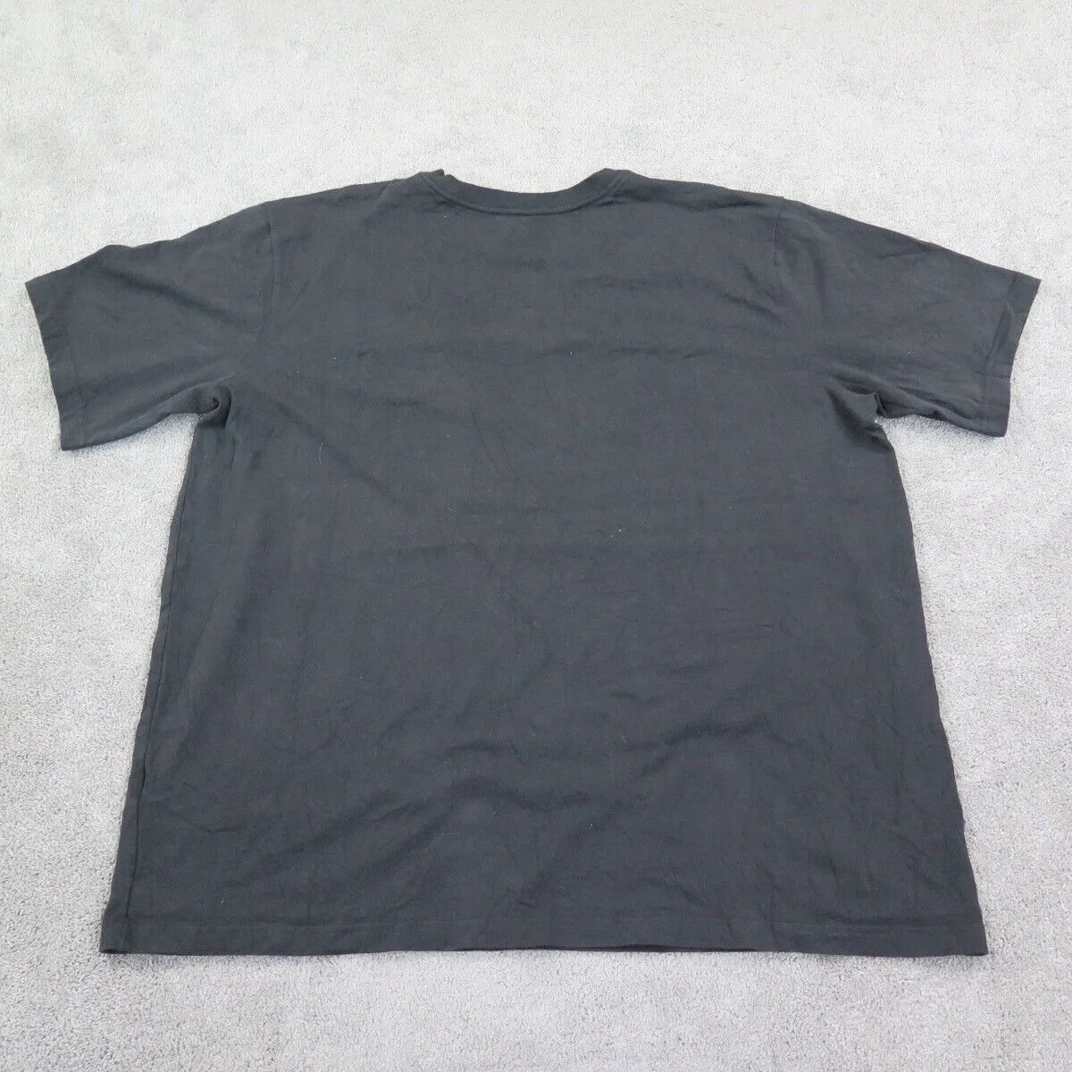 Carhartt Shirt Mens 2XL Black Crew Neck Relaxed Fit Lightweight Outdoor Pocket