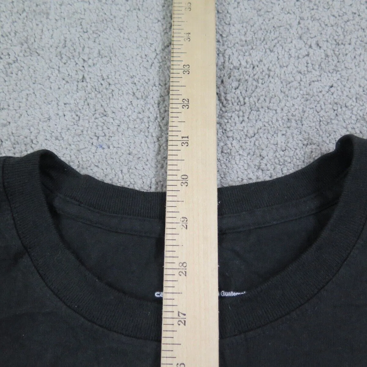 Carhartt Shirt Mens 2XL Black Crew Neck Relaxed Fit Lightweight Outdoor Pocket