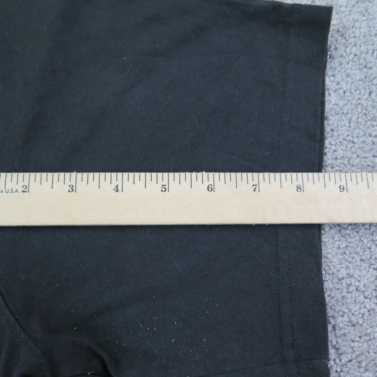 Carhartt Shirt Mens 2XL Black Crew Neck Relaxed Fit Lightweight Outdoor Pocket
