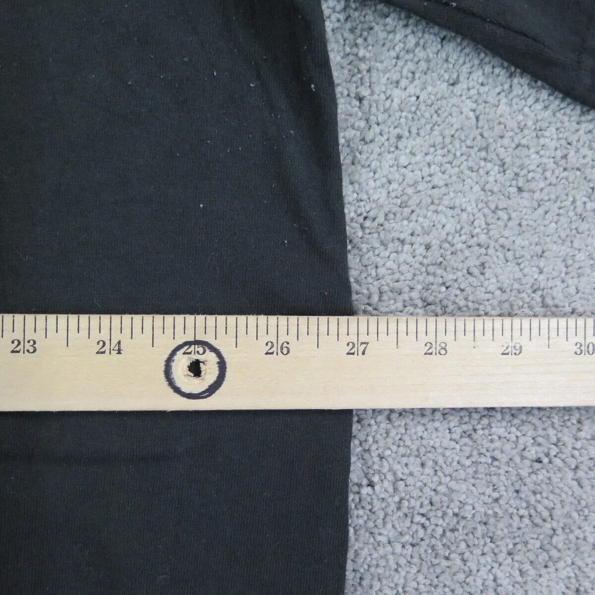 Carhartt Shirt Mens 2XL Black Crew Neck Relaxed Fit Lightweight Outdoor Pocket