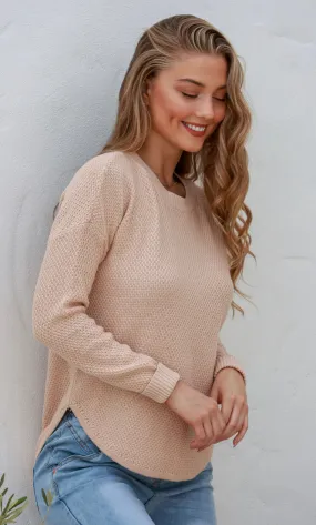 Carley Cotton Natural Knit