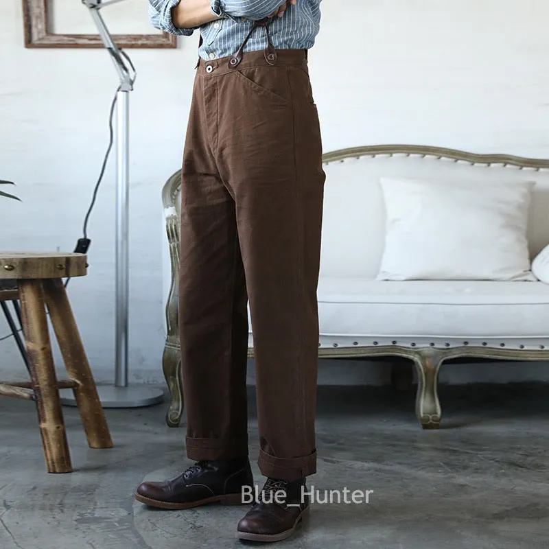 Casual Chino Vintage Men Pants