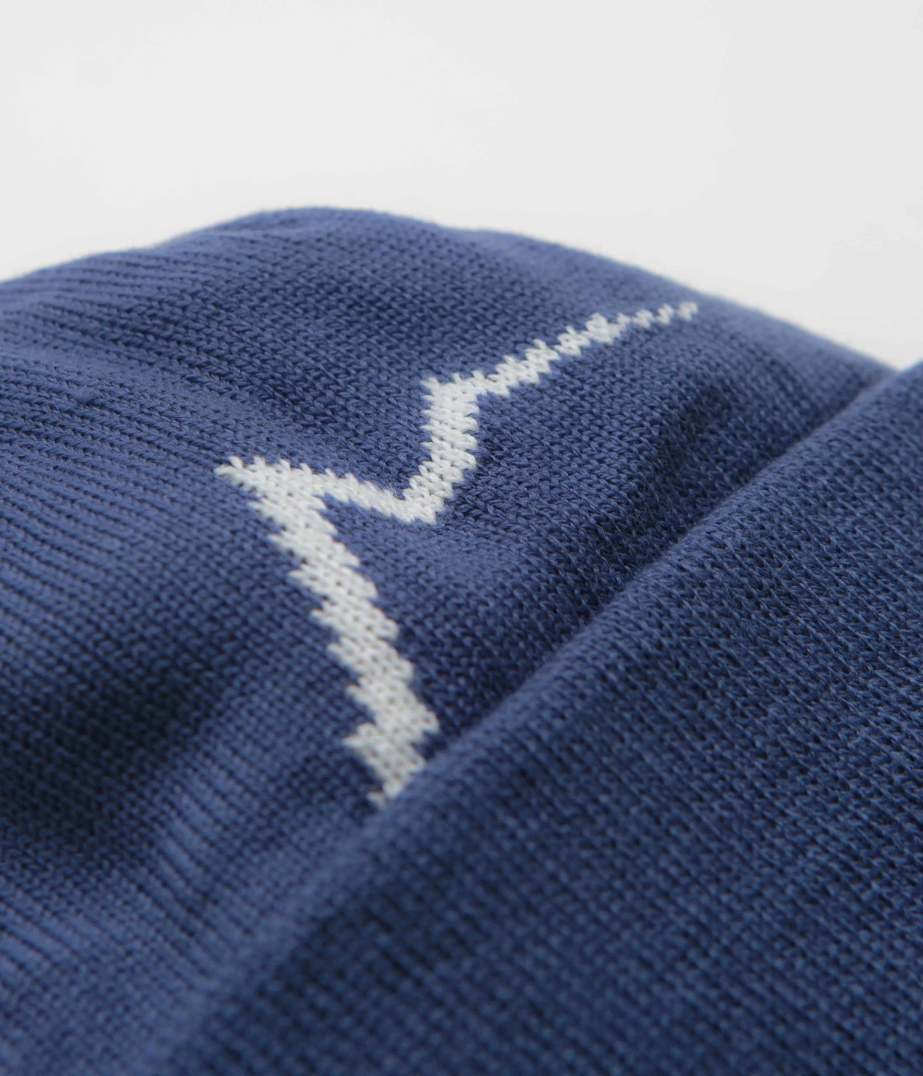 Cayl Logo Long Beanie - Blue