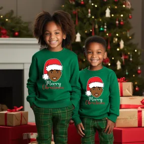 'Christmas Jumper' Boys' Green/Black