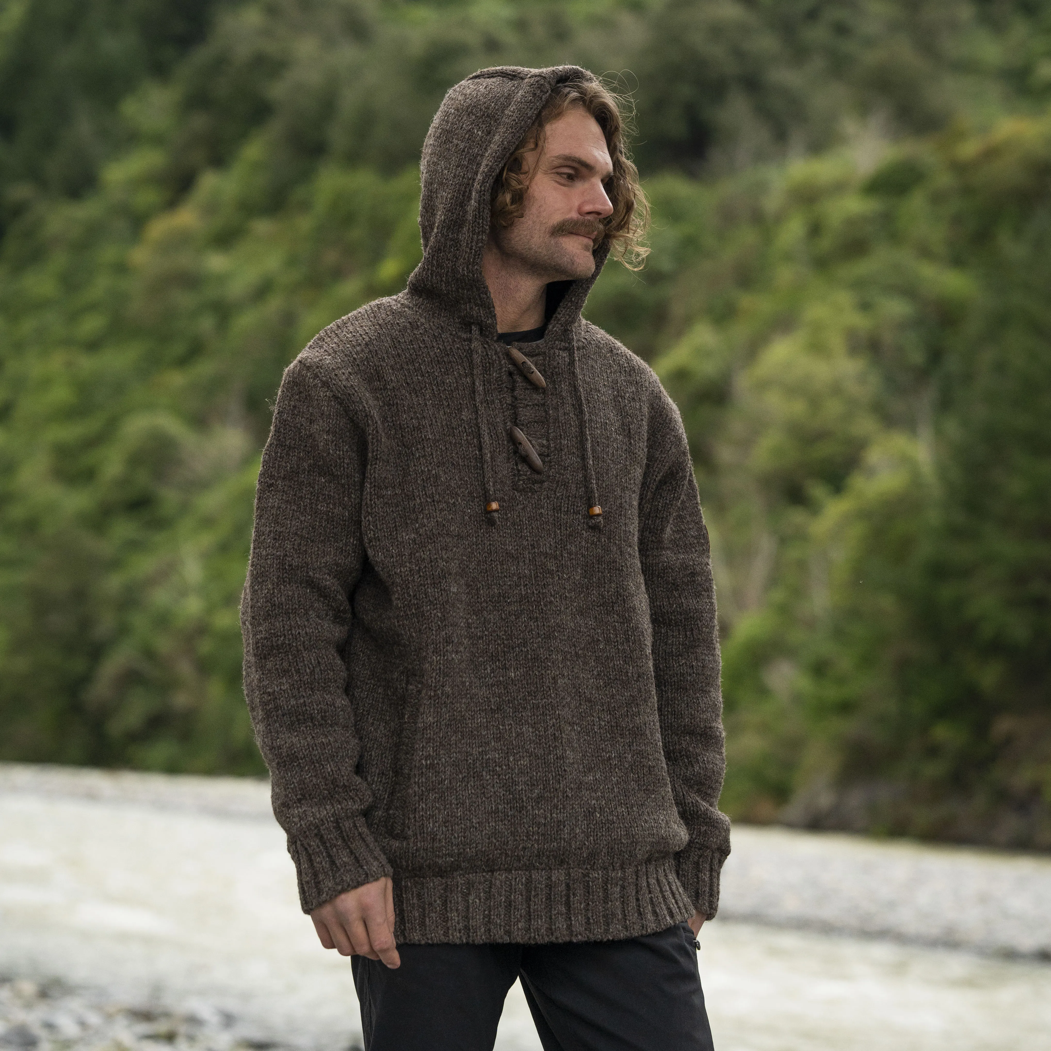 Coastal Jersey Men - Dark Natural Brown