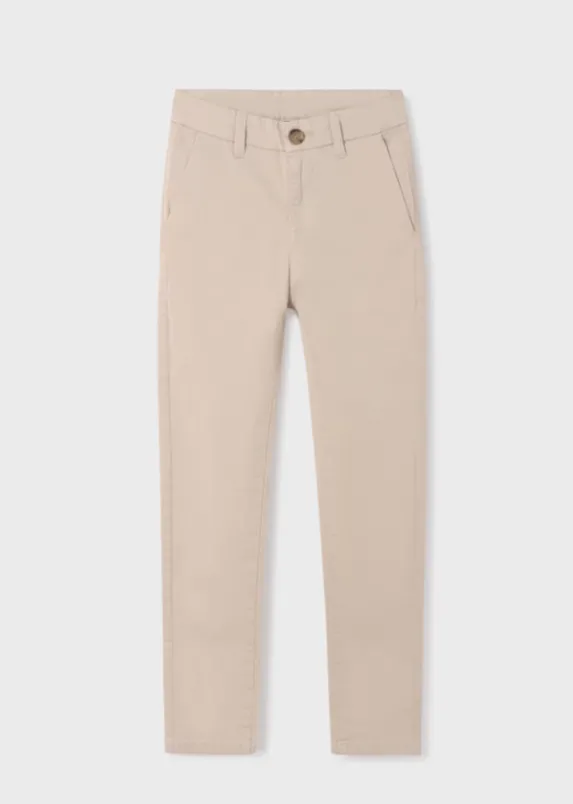 Cream chino pants