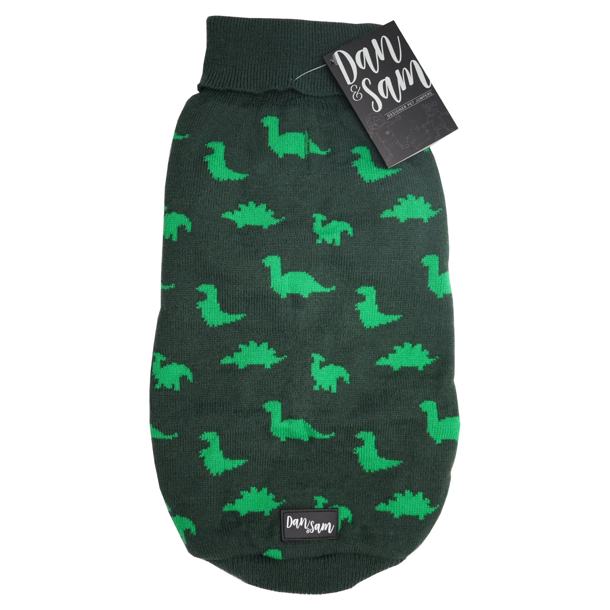 Dan & Sam - Dog Jumper (Dinosaur Land) - 35cm