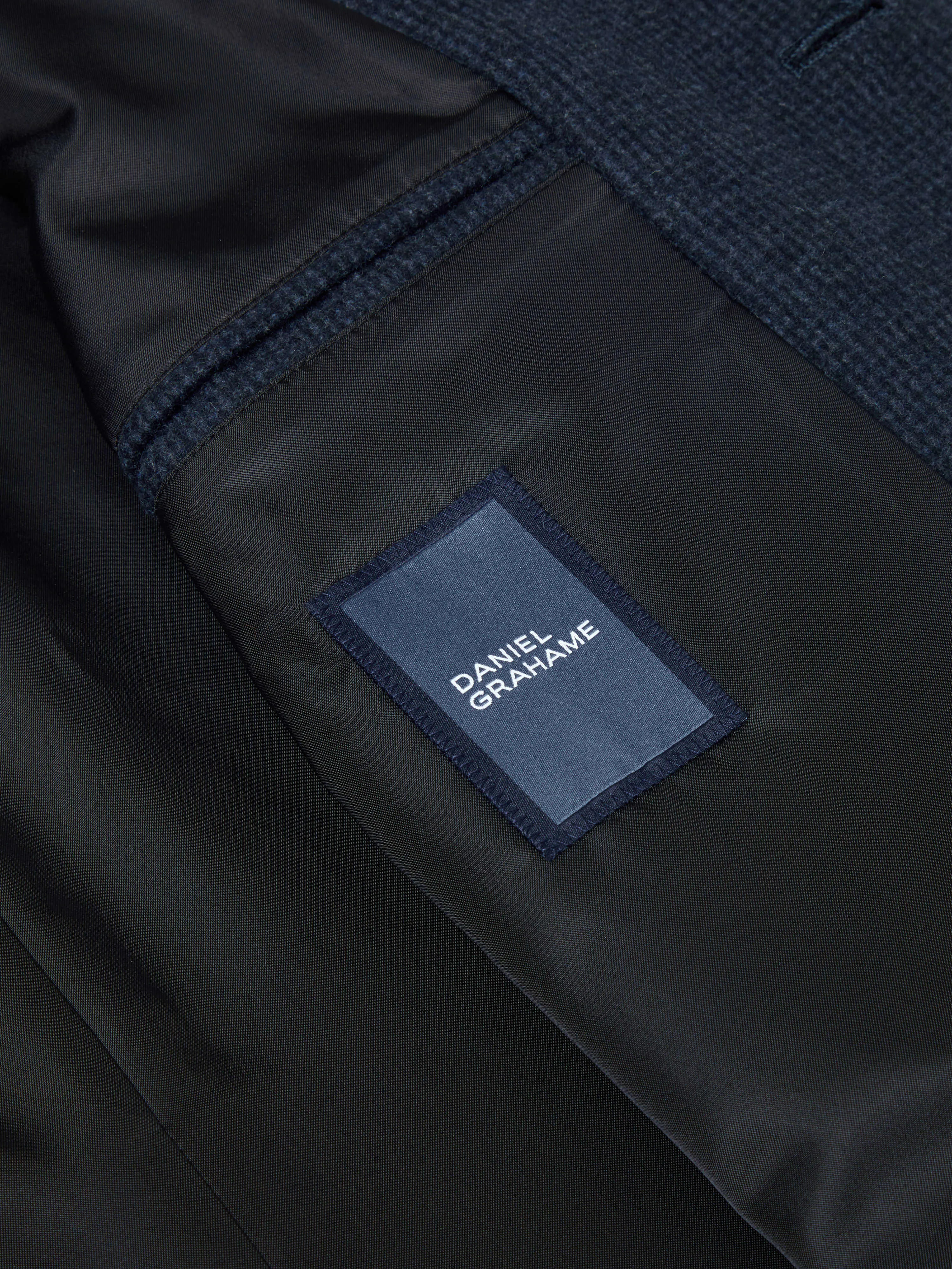 Daniel Grahame 90461 28 Slate Blue Osbourne Overcoat